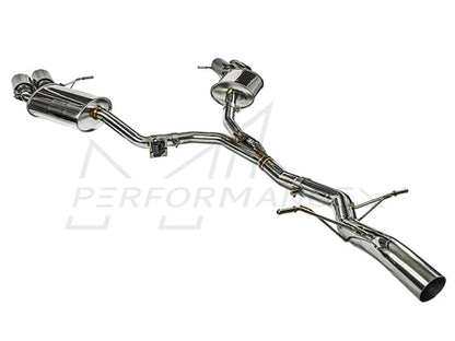 Stone Exhaust Porsche 95B Macan 2.0T Cat-Back Valvetronic Exhaust System
