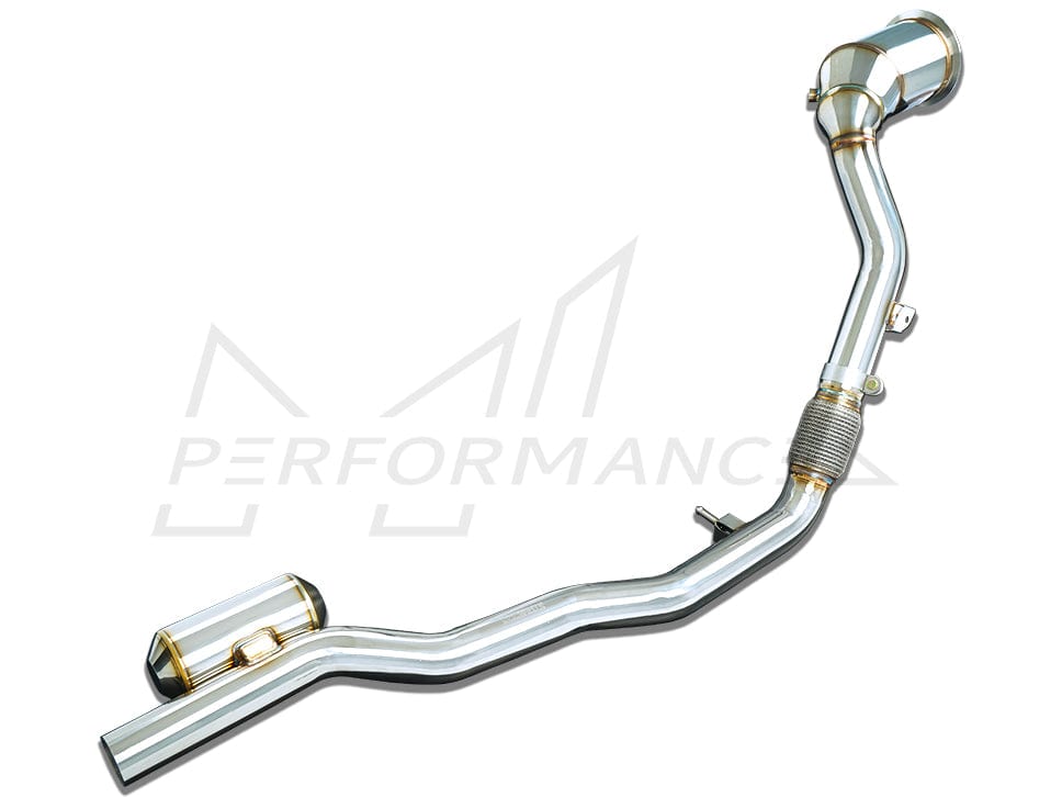 Stone Exhaust Porsche E3 Cayenne 3.0T Eddy Catalytic Downpipe