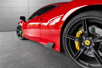 Capristo 03FE00410013LG Ferrari 458 Speciale Carbon Side Fins 