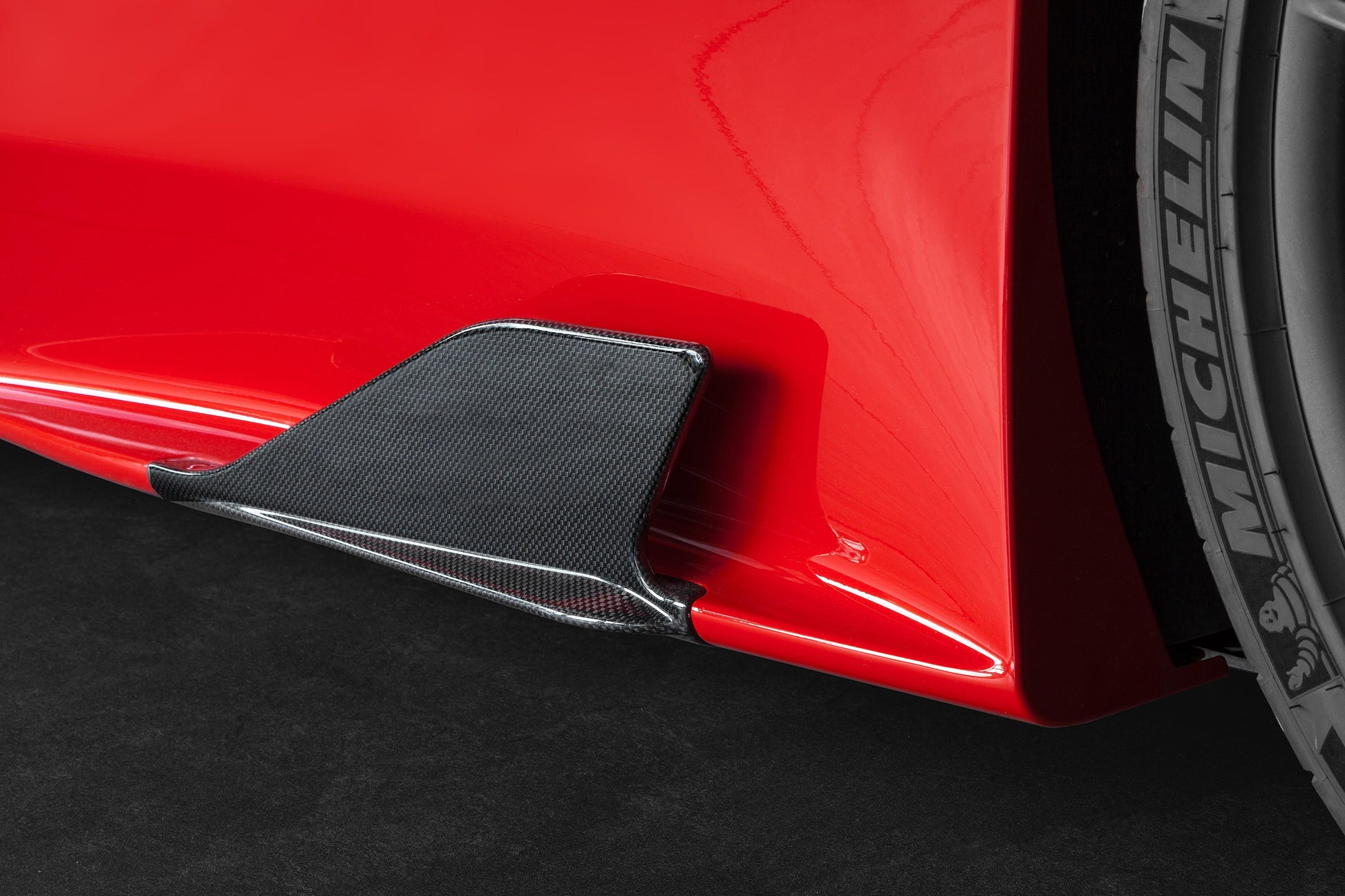 Capristo 03FE00410013LG Ferrari 458 Speciale Carbon Side Fins 