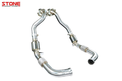 Stone Exhaust Porsche 971 Panamera 4S (2.9T / 440ps) Eddy Catalytic Downpipe