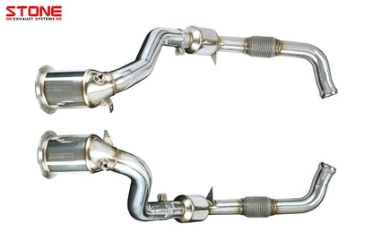 Stone Exhaust Porsche 971 Panamera 4S (2.9T / 440ps) Eddy Catalytic Downpipe