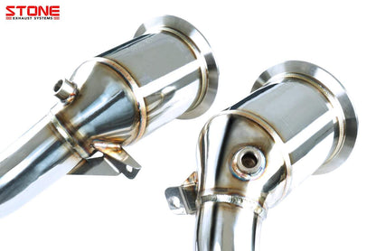 Stone Exhaust Porsche 971 Panamera 4S (2.9T / 440ps) Eddy Catalytic Downpipe