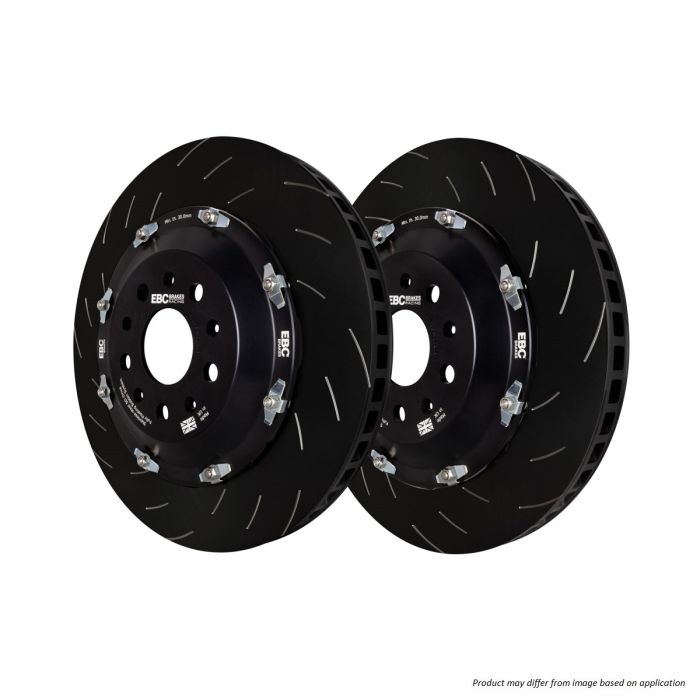 EBC SG2F028 SG2F 2Piece Slotted Brake Discs Rear