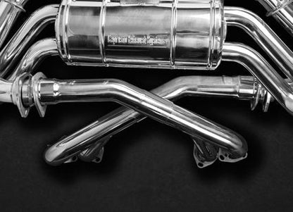 Capristo 02FE05903006 Ferrari 512/Testarossa FreeFlow Exhaust w Silencer Delete Adapters (EU spec) 